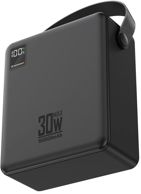 Powerbank Wozinsky Herc 100 100000 mAh 30W Black (5907769388125) - Zdjęcie 3 Powerbank Wozinsky Herc 100 100000 mAh 30W Black (5907769388125) - obraz 3