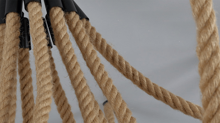 Люстра Industrial Edison Chandelier Rope - зображення 3