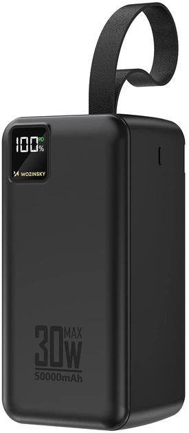 Powerbank Wozinsky Herc 50 50000 mAh 30W Black (5907769388132) - Zdjęcie 1 Powerbank Wozinsky Herc 50 50000 mAh 30W Black (5907769388132) - obraz 1