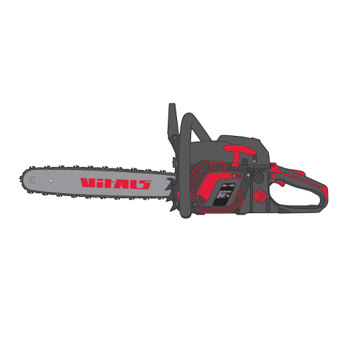 Бензопила цепная Vitals BKZ 453n 15" - изображение 2