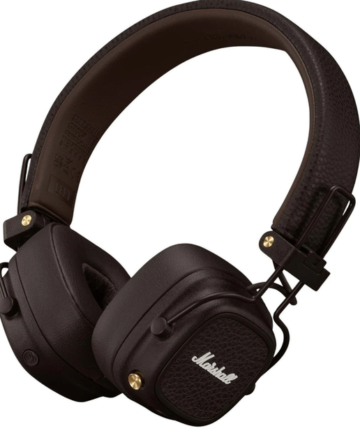 Беспроводные наушники с микрофоном Marshall Major V Brown 5 - изображение 3