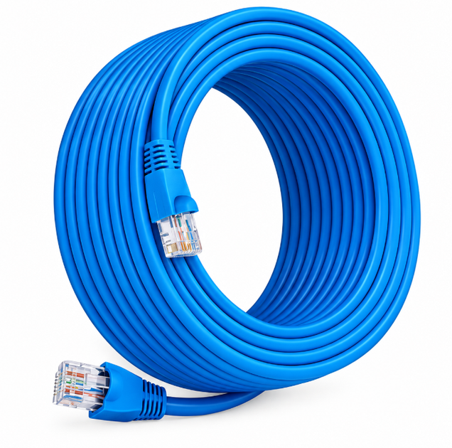 Сетевой кабель UTP Cat5e Lan 5м - Фото 1 Сетевой кабель UTP Cat5e Lan 5м - изображение 1