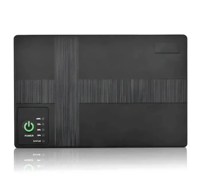 Міні ДБЖ джерело безперебійного живлення UPS-Power Bank для маршрутизаторів і відеокамер DCSL-1018pc 5V/9V/12V+USB 20000mAh - изображение 6