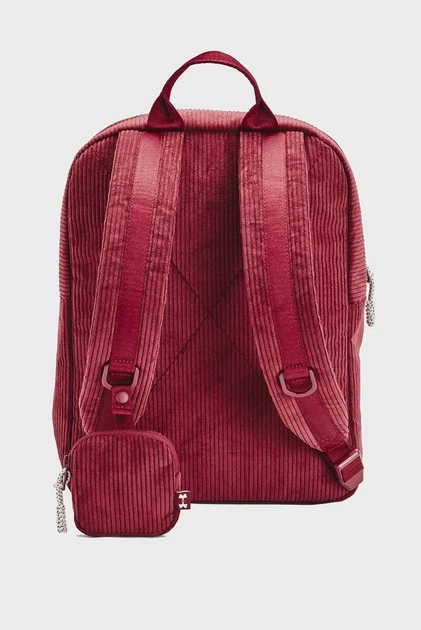 Жіночий бордовий вельветовий рюкзак UA Loudon Corduroy SM BP Under Armour OSFM 1384676-625 - Фото 3 Жіночий бордовий вельветовий рюкзак UA Loudon Corduroy SM BP Under Armour OSFM 1384676-625 - зображення 3