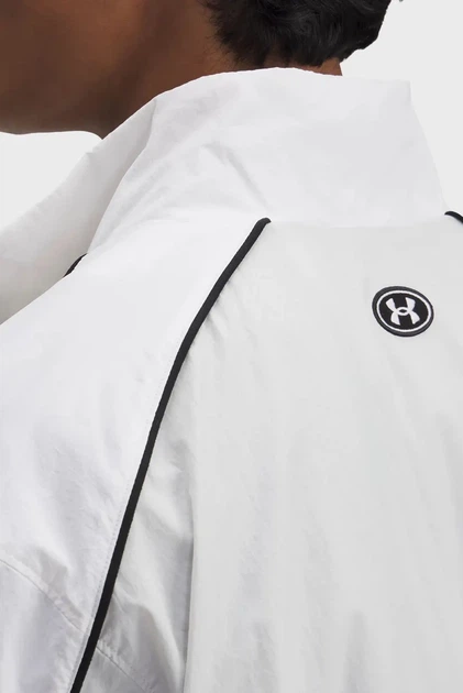 Чоловіча біла вітровка UA Best Track Jacket Under Armour XL 1390287-100 - зображення 3