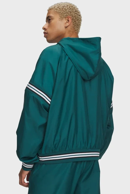 Чоловічий зелений анорак UA Icon SW Woven Jkt-GRN Under Armour M 6010974-338 - изображение 2