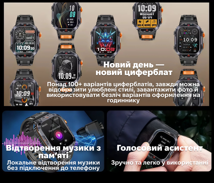 Смарт-часы Lemfo NX20, IP68, 100+ спортивных режимов, звонки, фонарик, мощная батарея - изображение 7