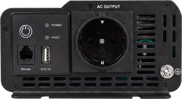 Przetwornica napięcia ORLLO 12V/230V 500W (szczytowa 1000W) DC/AC czysta sinusoida (PN-500W) - obraz 3