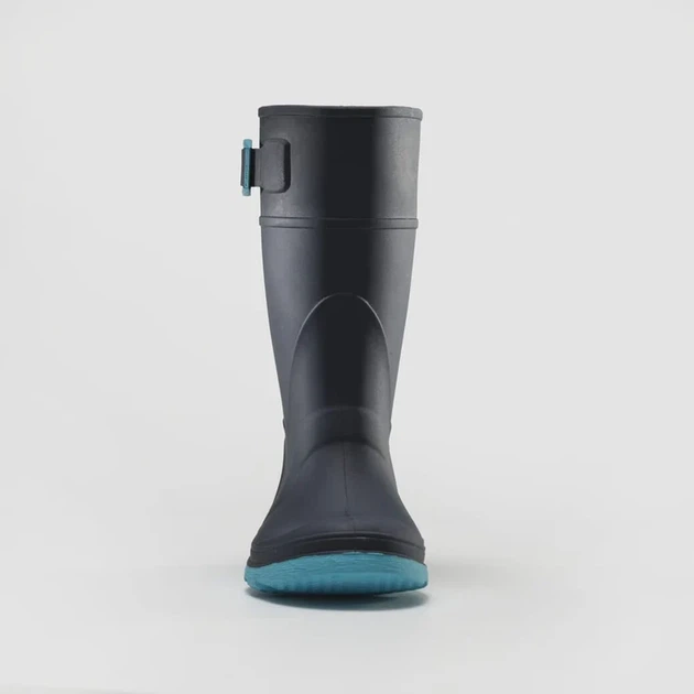Дитячі водонепроникні гумові чоботи Kamik Raindrops (Navy/Teal) розмір 38.5 - зображення 3