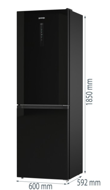 Холодильник Gorenje NRK6192ABK4 - зображення 4