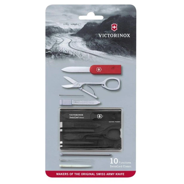Карта-мультитул Victorinox Swiss Card Classic 0.7133.T3B1 (блистер) - Фото 4 Карта-мультитул Victorinox Swiss Card Classic 0.7133.T3B1 (блистер) - изображение 4