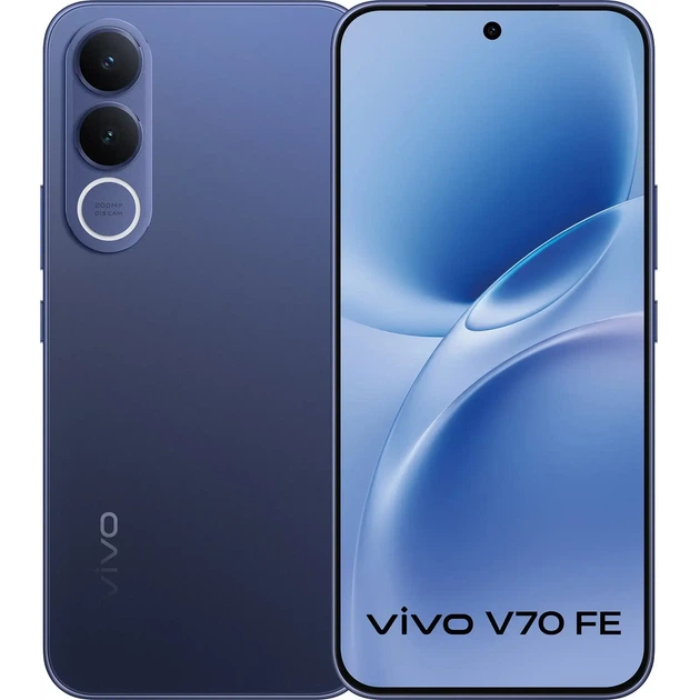 Смартфон Vivo V70 FE 8/256GB Ocean Blue (Global Version) - Фото 1 Смартфон Vivo V70 FE 8/256GB Ocean Blue (Global Version) - зображення 1