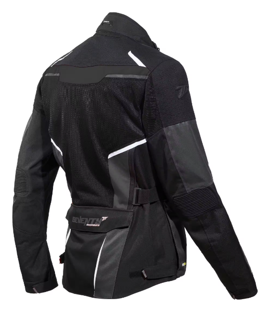 Мотокуртка Seventy JT70 ATACAMA Black Grey White XL - изображение 2
