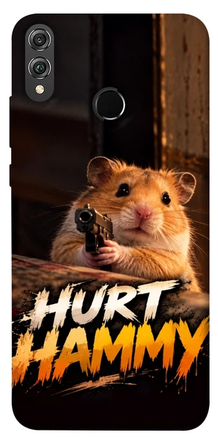 Чехол для Huawei Honor 8X с принтом Hurt hummy - Фото 1 Чехол для Huawei Honor 8X с принтом Hurt hummy - изображение 1