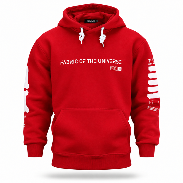 Худі Fabric of the Universe червоне оверсайз з принтом M (22-572-203) - Фото 1 Худі Fabric of the Universe червоне оверсайз з принтом M (22-572-203) - изображение 1