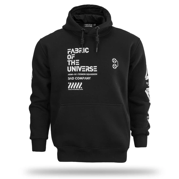 Худі Fabric of the Universe чорна тепла м’яка якісна на флісі S (25-572-203) - Фото 1 Худі Fabric of the Universe чорна тепла м’яка якісна на флісі S (25-572-203) - зображення 1