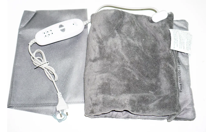 Массажная накидка с подогревом MATE Massaging Weighted Heating Pad, вибрационным массажем, 9 режимами работы - изображение 7