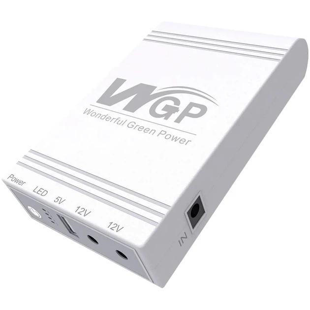 ДБЖ Mini UPS WGP UPS103C 20000mAh 5V/12V/12V, Li-ion 4*5Ah - Фото 5 ДБЖ Mini UPS WGP UPS103C 20000mAh 5V/12V/12V, Li-ion 4*5Ah - зображення 5