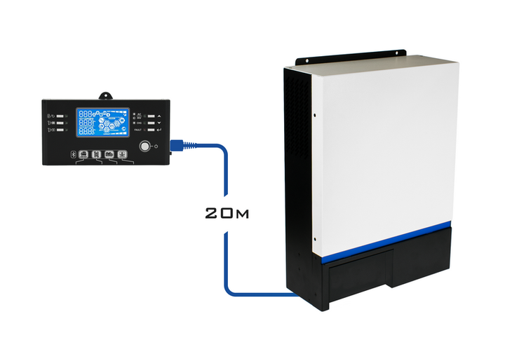 Гібридний сонячний інвертор AZO Digital ESB 3kW-24 (5903332566433) - Фото 7 Гібридний сонячний інвертор AZO Digital ESB 3kW-24 (5903332566433) - зображення 7