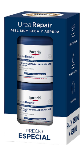 Krem do ciała Eucerin Urea Repair Plus nawilżający 2 x 450 ml (4005800342639) - Zdjęcie 1 Krem do ciała Eucerin Urea Repair Plus nawilżający 2 x 450 ml (4005800342639) - obraz 1