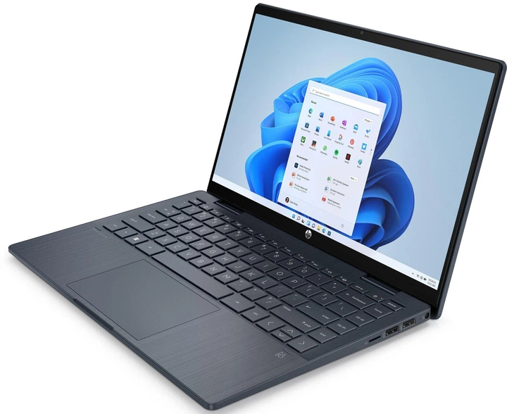 Ноутбук HP Pavilion (74H52EA), Intel Core i5-1235U / 14" / Touch / RAM 8 ГБ DDR4 / SSD 512 ГБ / Intel Iris Xe Graphics / Windows 11 Home / Темно-синій - Фото 3 Ноутбук HP Pavilion (74H52EA), Intel Core i5-1235U / 14" / Touch / RAM 8 ГБ DDR4 / SSD 512 ГБ / Intel Iris Xe Graphics / Windows 11 Home / Темно-синій - изображение 3