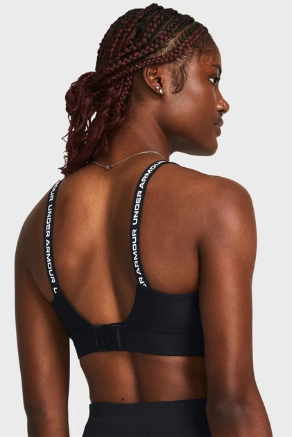 Жіночий спортивний топ UA Infinity Mid 2.0 Bra Under Armour L D-DD 1384123-001 - Фото 3 Жіночий спортивний топ UA Infinity Mid 2.0 Bra Under Armour L D-DD 1384123-001 - зображення 3