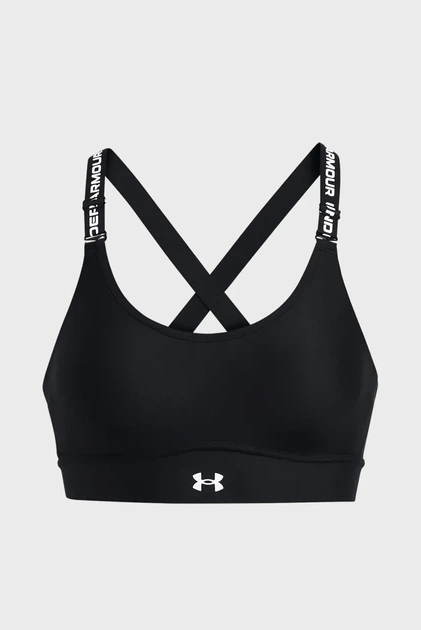 Жіночий спортивний топ UA Infinity Mid 2.0 Bra Under Armour L D-DD 1384123-001 - Фото 6 Жіночий спортивний топ UA Infinity Mid 2.0 Bra Under Armour L D-DD 1384123-001 - зображення 6