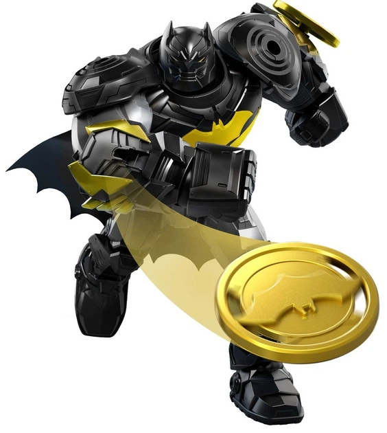 Interaktywna figurka Mattel DC Batman Mech Suit w zbroi ze dźwiękiem i światłem 18 cm (JMD86) (194735374977) - obraz 4