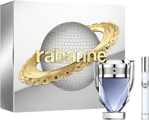 Zestaw męski Paco Rabanne Invictus Woda toaletowa 100 ml + Miniaturka Woda toaletowa 10 ml (3349668613366) - Zdjęcie 1 Zestaw męski Paco Rabanne Invictus Woda toaletowa 100 ml + Miniaturka Woda toaletowa 10 ml (3349668613366) - obraz 1