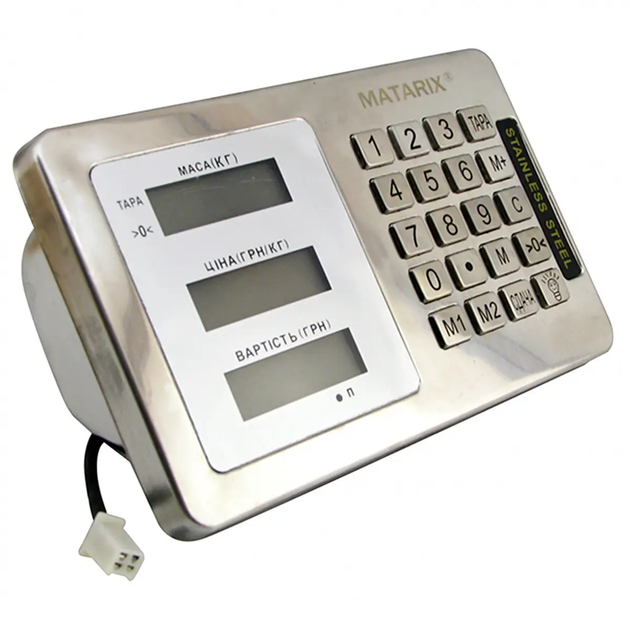 Ваги торговельні MATARIX MX-443W 600 кг - Фото 2 Ваги торговельні MATARIX MX-443W 600 кг - зображення 2