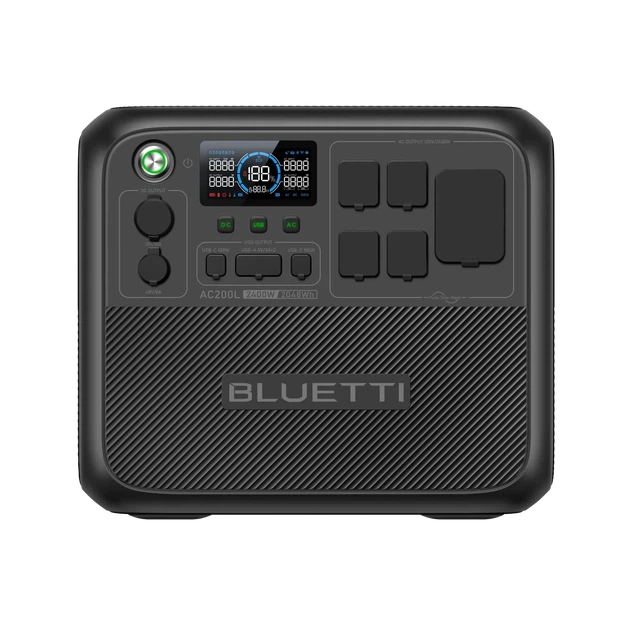 Портативная зарядная станция BLUETTI AC200L 2048 Вт·ч 2400 Вт LiFePO4 - Фото 1 Портативная зарядная станция BLUETTI AC200L 2048 Вт·ч 2400 Вт LiFePO4 - изображение 1
