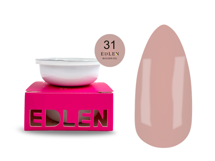 Edlen Змінний картридж Builder gel №31 Office 15 ml. - Фото 1 Edlen Змінний картридж Builder gel №31 Office 15 ml. - изображение 1