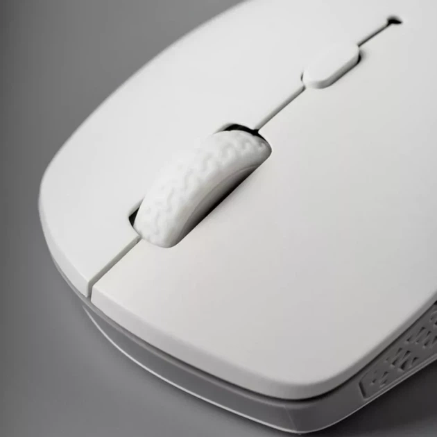 Эргономичная беспроводная мышь для компьютера и ноутбука Proove Sweeper бесшумна с USB и Bluetooth с регулировкой DPI 1600 белая - изображение 6