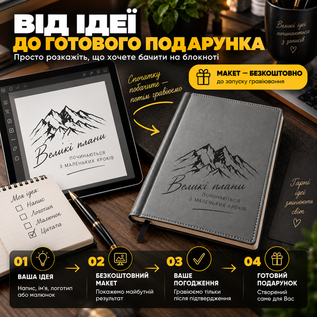 Блокнот из кожи на 320 страниц А5 150х210 мм с металлической шариковой ручкой Серый(212301) - Фото 7 Блокнот из кожи на 320 страниц А5 150х210 мм с металлической шариковой ручкой Серый(212301) - изображение 7