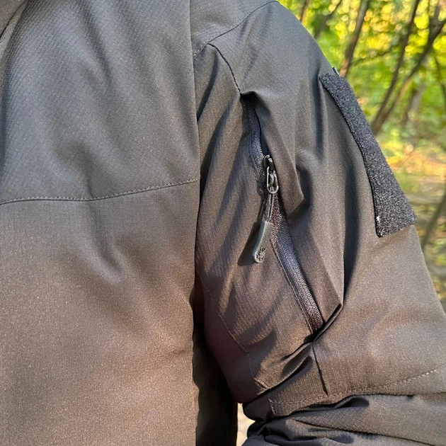 Куртка чоловіча Han-Wild осіння зимова "Astro Boy " Tactics Armor 5.0 G-Loft, розмір XL, Чорна - зображення 7