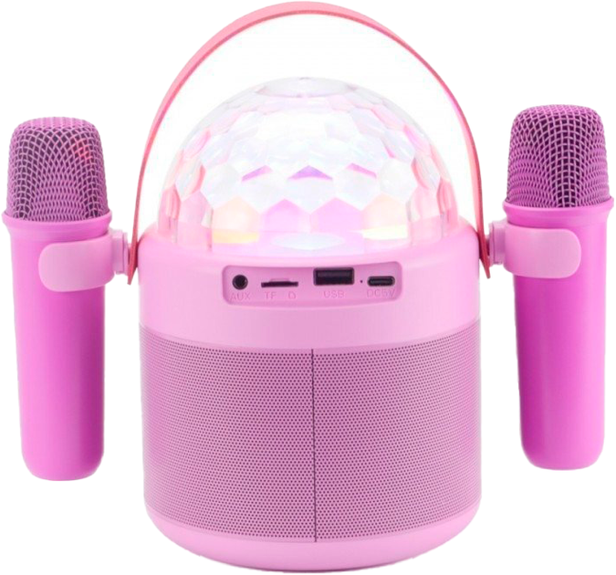 Портативна колонка з караоке Akai JoyBox Kids Pink (RTV_AKAI_00049) - Фото 1 Портативна колонка з караоке Akai JoyBox Kids Pink (RTV_AKAI_00049) - зображення 1