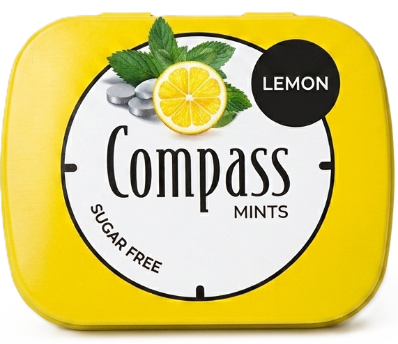 Льодяники Compass Лимон 14 г - Фото 1 Льодяники Compass Лимон 14 г - изображение 1
