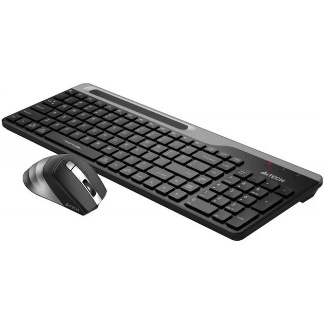 Bluetooth Клавіатура A4Tech FB2535CS Smoky Grey + миша UA - зображення 3