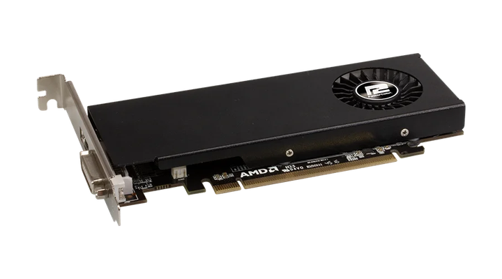 Видеокарта AMD Radeon RX 550 4GB PowerColor Red Dragon LP (AXRX 550 4GBD5-HLE) Б/У - изображение 2