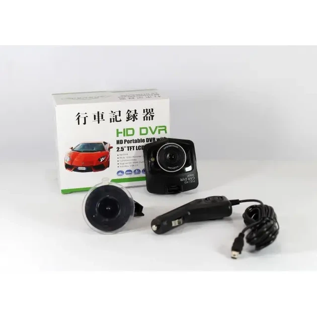Відеореєстратор автомобільний DVR 258 HD 1920x1080 30 кадрів на секунду - зображення 7