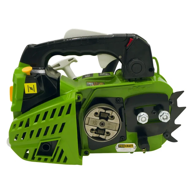 Бензопила цепная Procraft K350S бензиновая 30 см 25,4 см³ 1,7 л.с. 21 м сек 11000 об мин праймер тормоз регулировка оборотов для обрезки деревьев - изображение 8