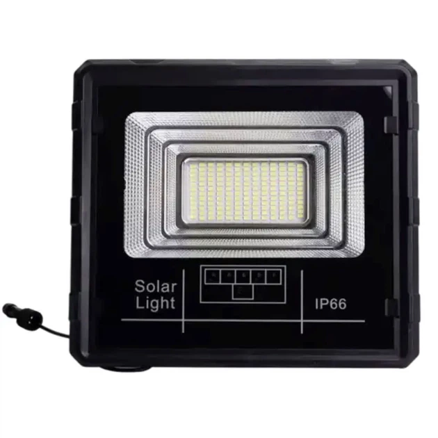 Прожектор LED 300 Вт 246 SMD IP66 ABS 28x5,5 см Белый с солнечной панелью 10 Вт - изображение 6
