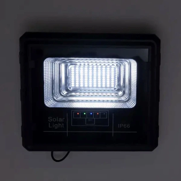 Уличный светодиодный прожектор 200 Вт 120 LED ABS пластик 24х5,5 см Белый - изображение 3