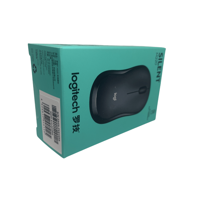 Миша Logitech M220 Silent Wireless Charcoal - зображення 3