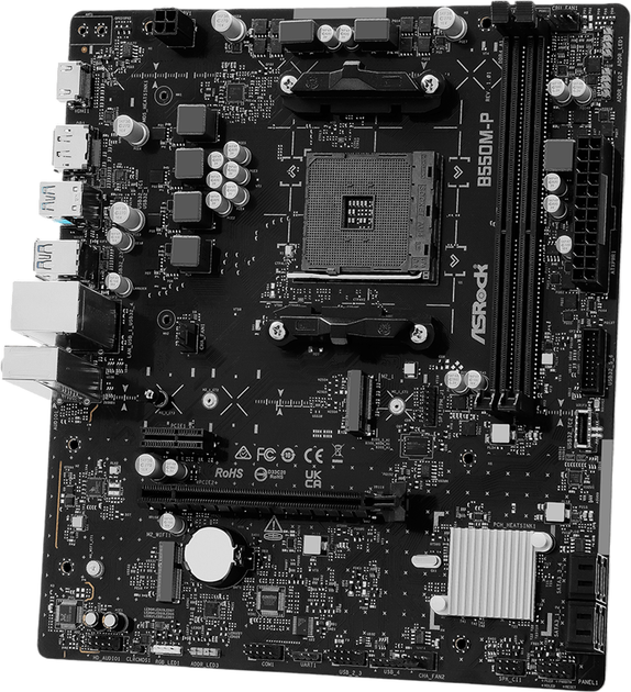Материнська плата ASRock B550M-P (sAM4, AMD B550, PCI-Ex16) - зображення 3
