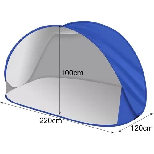 Пляжная палатка-зонт 220x120x100 см UPF30+ Trizand 23862 - изображение 4
