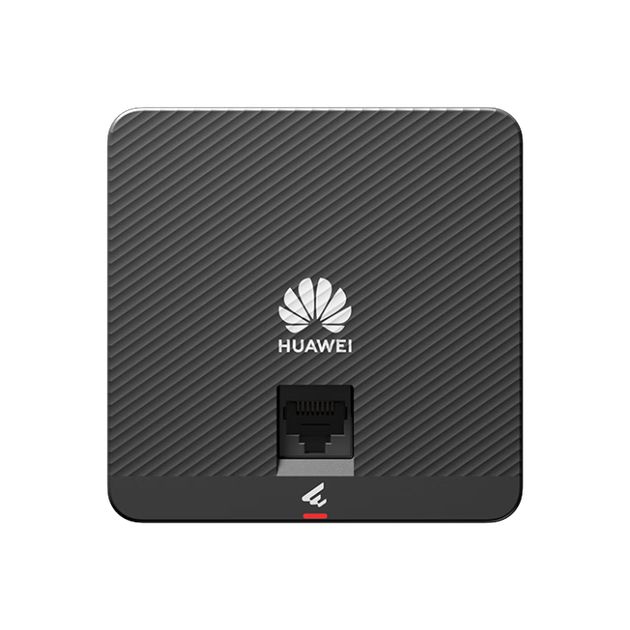 Беспроводная панельная точка доступа HUAWEI Kunling WiFi 6 AP162E с двумя портами GE, поддержкой 11ax, для использования внутри помещений, 2+2 гигабитных двухдиапазонных сетей 5G, модель AX3000M, цвет графитово-черный. - изображение 4