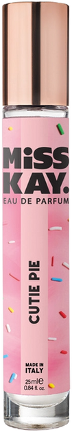 Miniaturka Woda perfumowana damska Miss Kay Cutie Pie 25 ml (8034041622893) - Zdjęcie 1 Miniaturka Woda perfumowana damska Miss Kay Cutie Pie 25 ml (8034041622893) - obraz 1