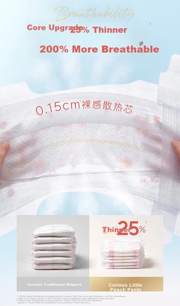 Підгузки-трусики Huggies Platinum Little Peach XL (12-17 кг), 64 шт - Фото 14 Підгузки-трусики Huggies Platinum Little Peach XL (12-17 кг), 64 шт - зображення 14