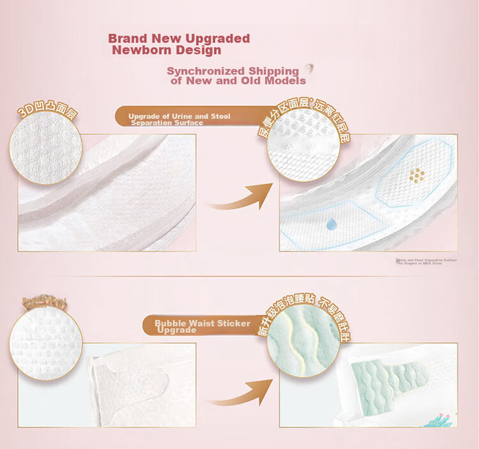 Підгузки Huggies Royal Dragon S (4-8 кг), 56 шт - зображення 8